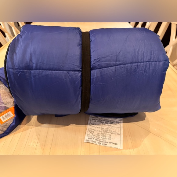 OZARK Trail Youth Camp Sleeping Bag – Blue and Teal (Excellent Condition) - Picture 10 of 16